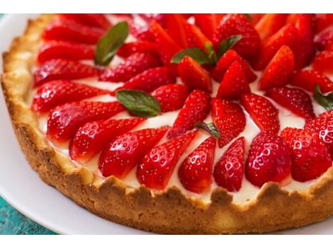 Torta Doce de Morango no Jardim Europa